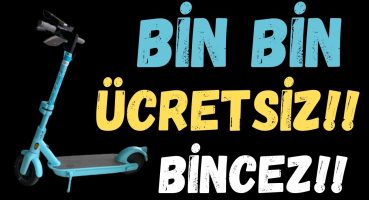 BİN BİN SCOOTER ÜCRETSİZ NASIL BİNİLİR – BİN BİN DİYARBAKIR (BİN BİN TRABZON)