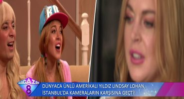 Dünyaca Ünlü Amerikalı Yıldız Lindsay Lohan İstanbul’da Kameraların Karşısına Geçtiği O Anlar Magazin Haberi